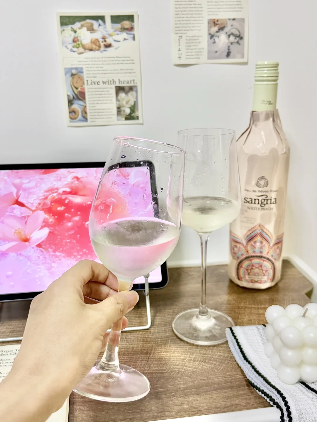 plog |白桃味小甜酒开启懒人微醺局??