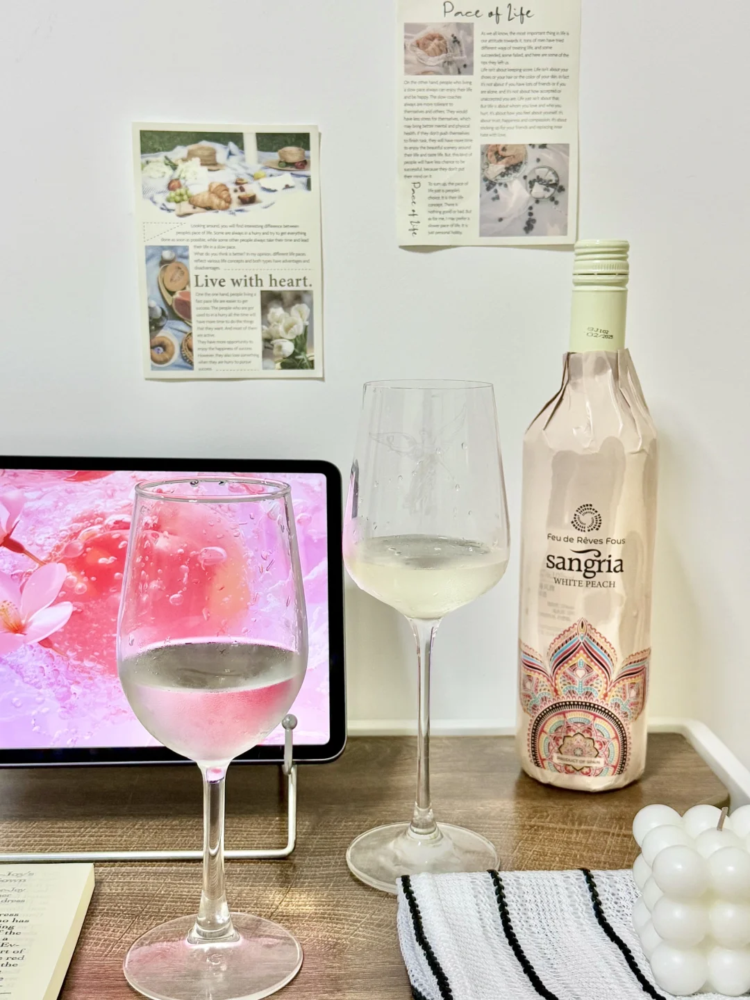 plog |白桃味小甜酒开启懒人微醺局??