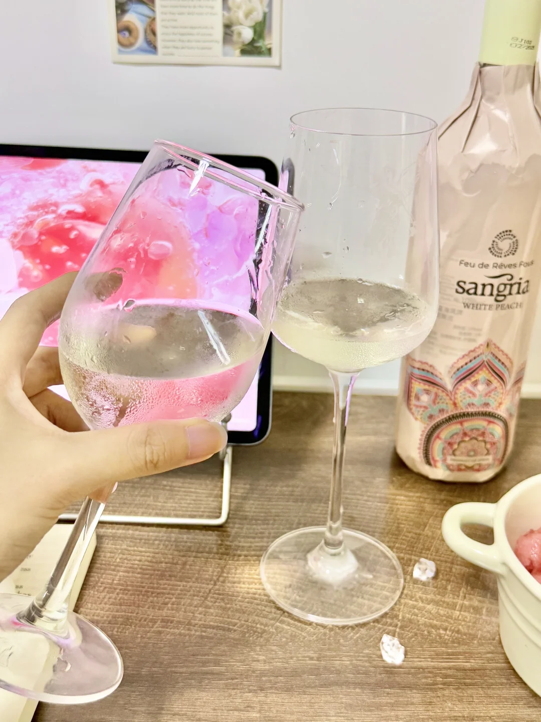 plog |白桃味小甜酒开启懒人微醺局??