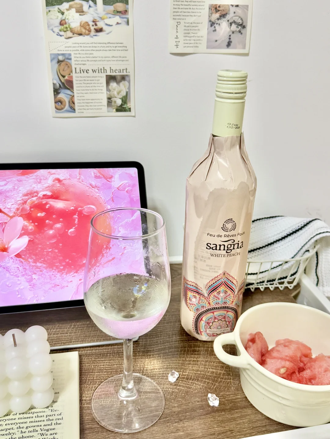 plog |白桃味小甜酒开启懒人微醺局??