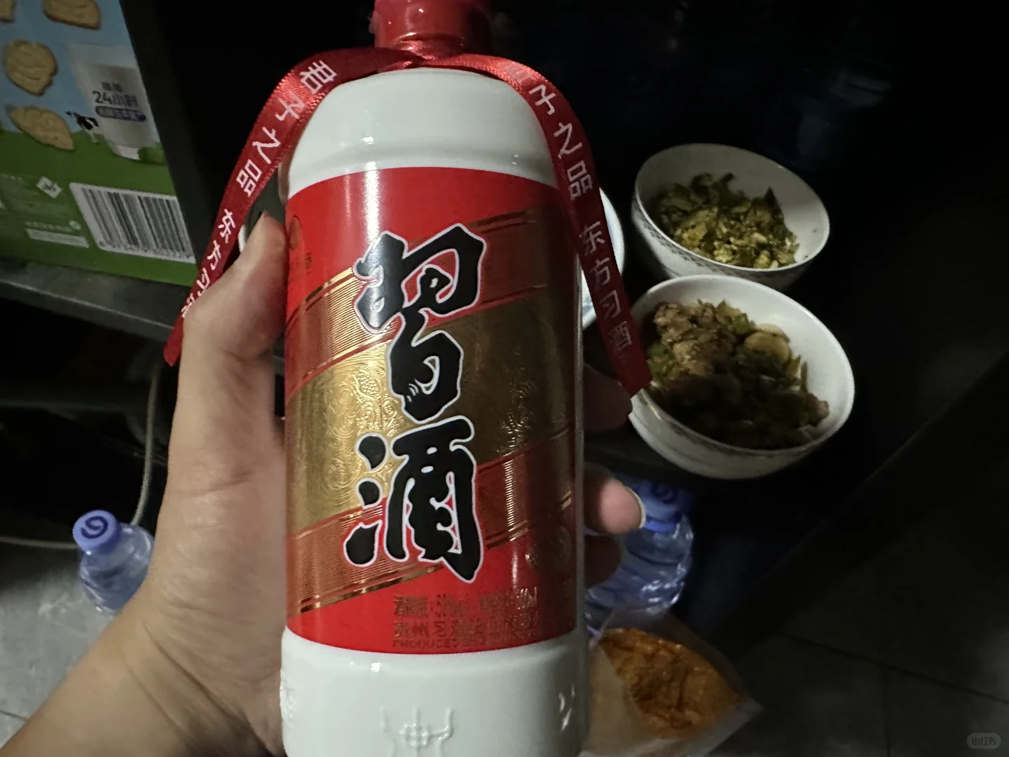 日常小酌之新酱香经典紫迎宾圆习酒品评对比