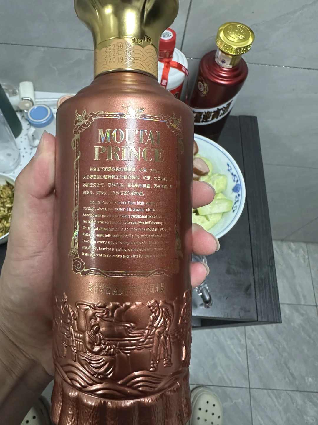日常小酌之新酱香经典紫迎宾圆习酒品评对比