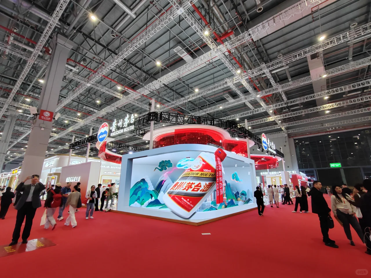 我的展会设计搭建日记?上海酒博会展案例