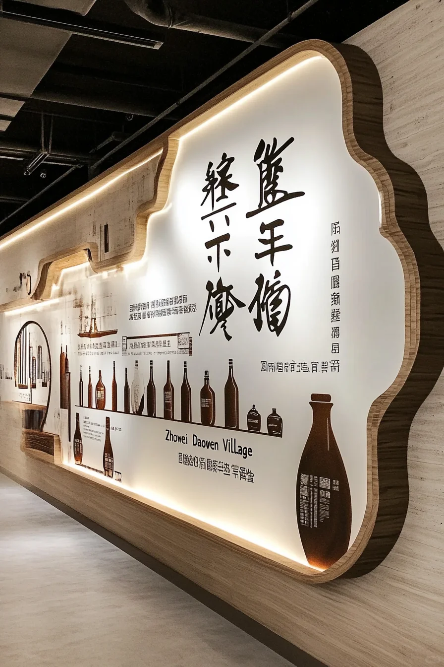 酒文化展厅，闲时能饮一杯无？