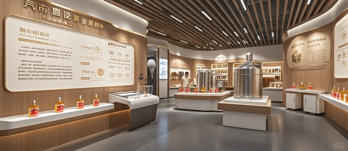 白酒企业文化展厅|展厅展馆