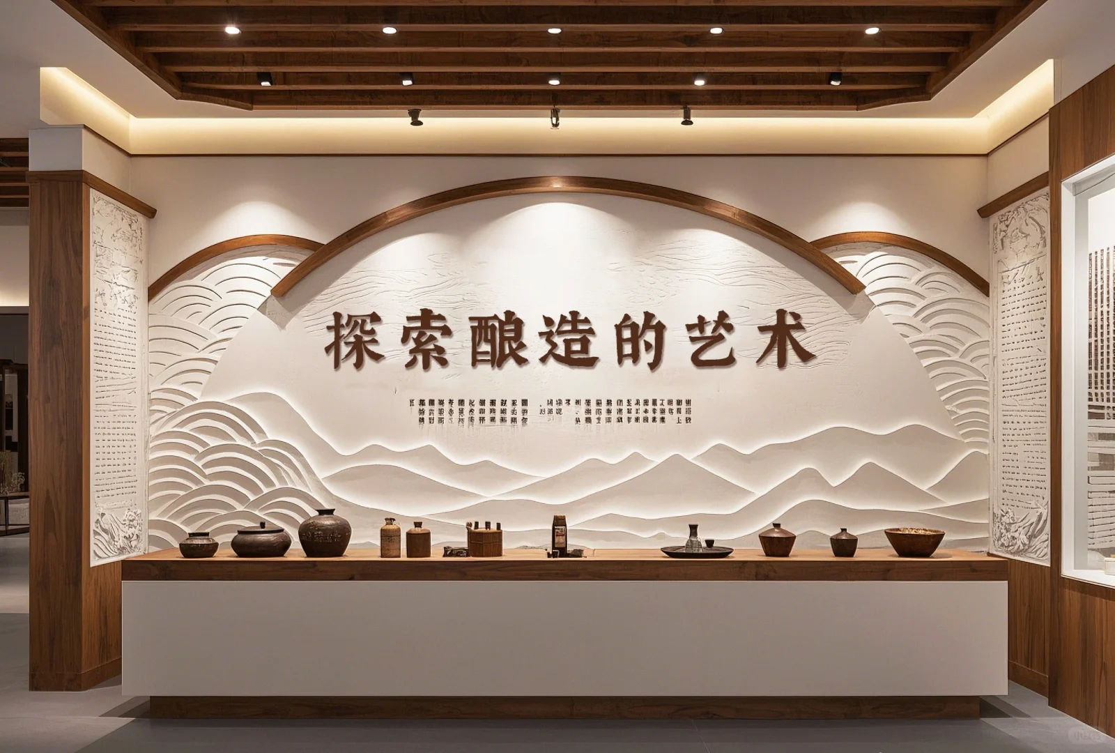 带你看100个文化墙 | 酒业公司文化