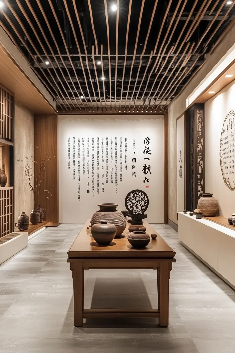酒文化展厅，闲时能饮一杯无？