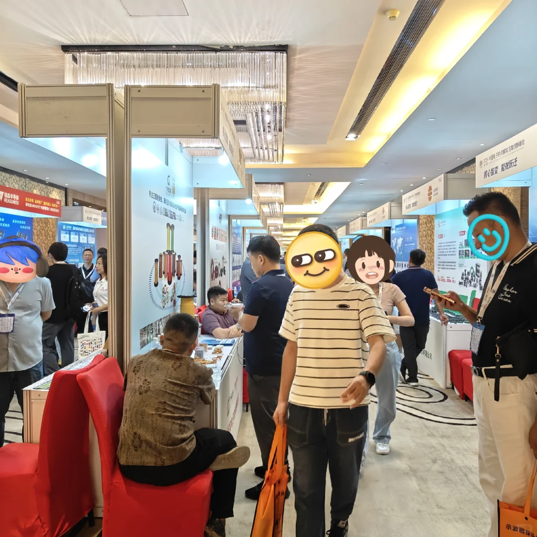 展览现场～忙碌又充实
