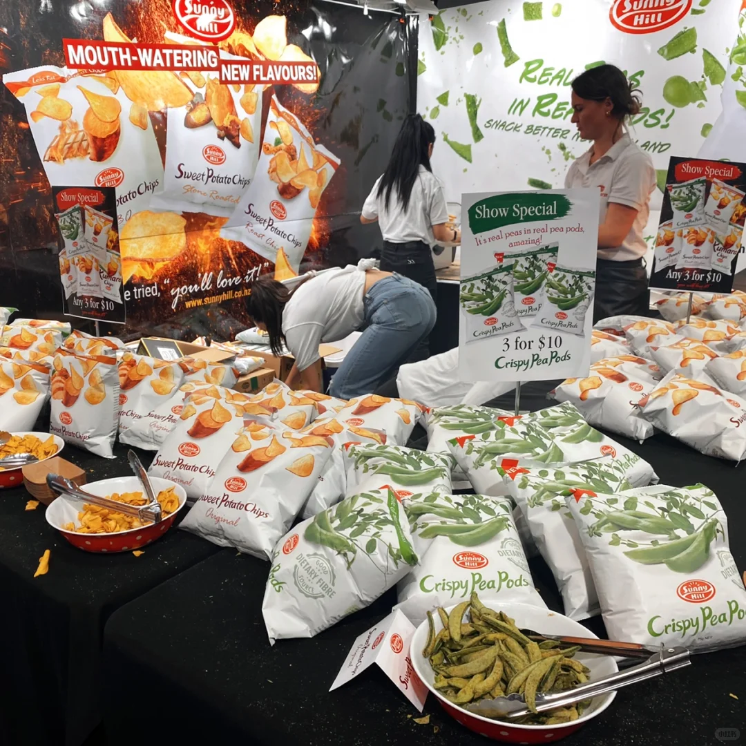 奥克兰#Food Show食品展 白酒？辣椒冰激凌？