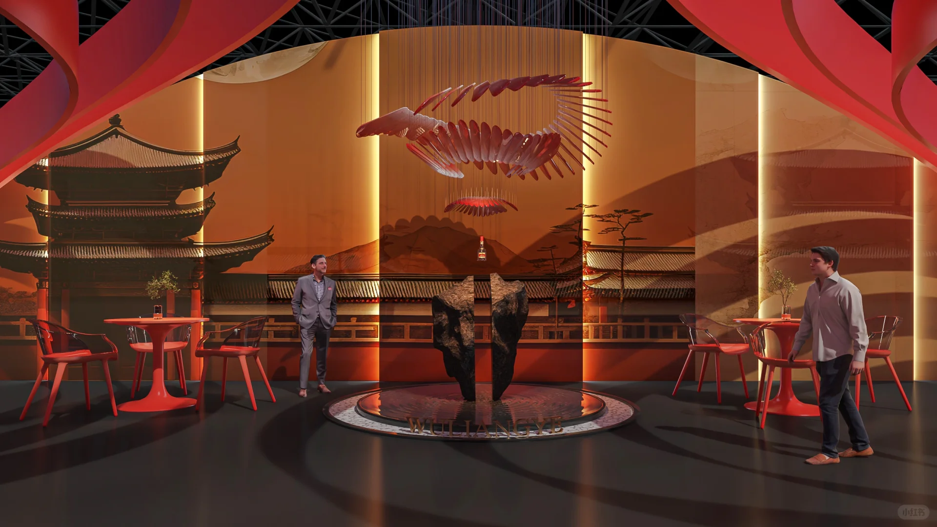 ?五粮液展会丨设计案例?