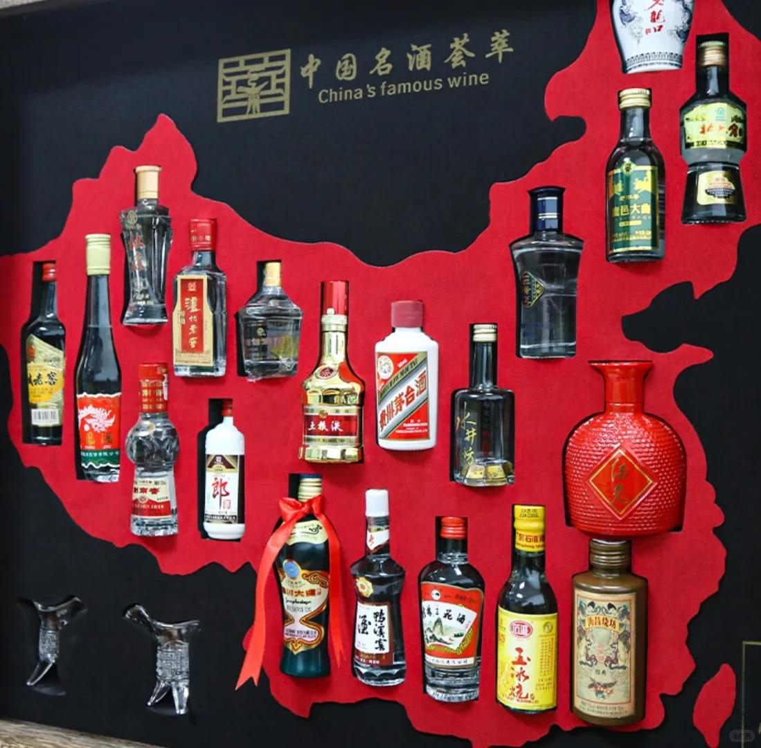 ? 不同地区的白酒 | 一口喝懂中国地图