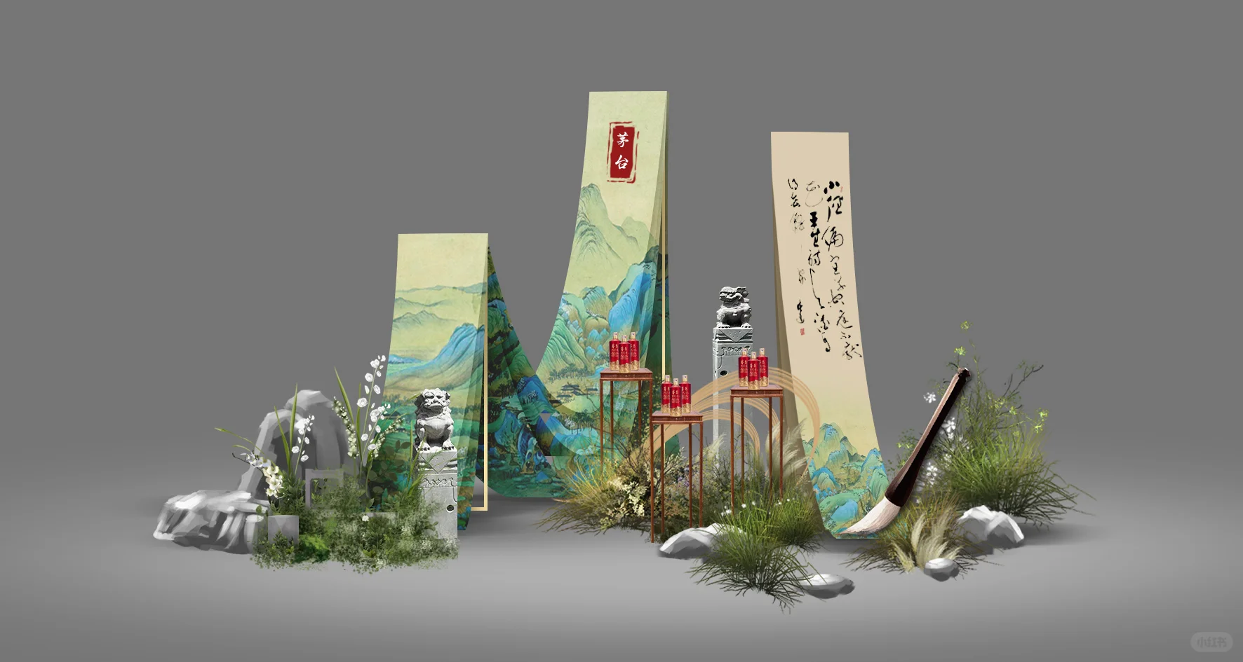 白酒品鉴会｜产品展示区