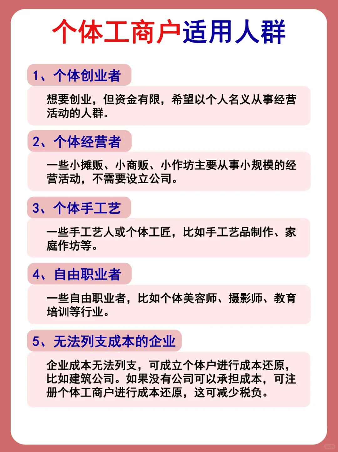 个体工商户?公司，轻松看懂两者区别‼️