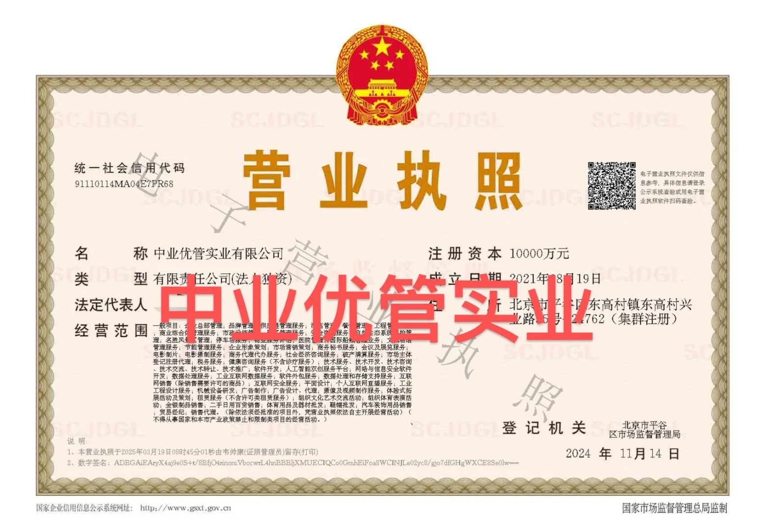 国家局名称企业优势