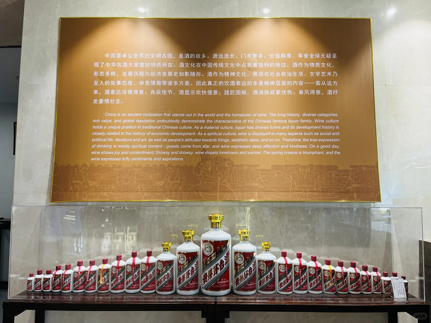 7️⃣7️⃣新星酒文化博物馆，来看整面墙茅台啊