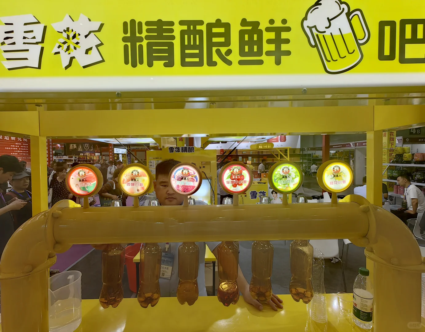 新疆糖酒会又看到这个妹子了