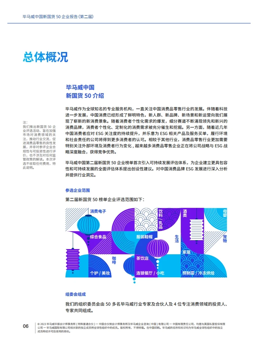 中国新国货50企业报告 行业报告研究