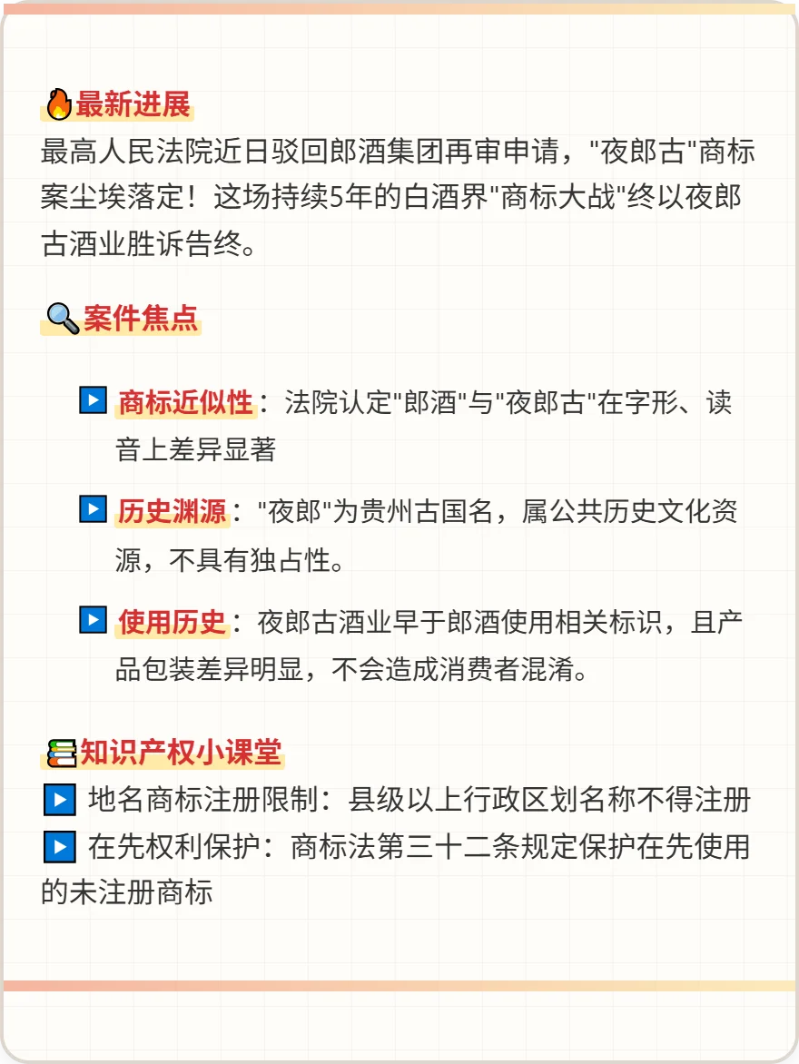 ?郎酒vs夜郎古酒商标纠纷案和解！