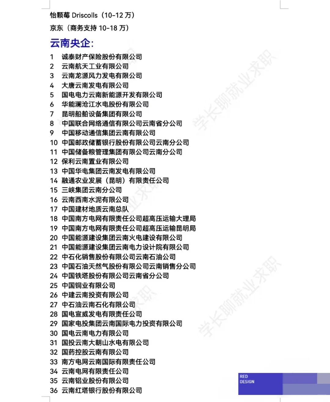 云南昆明优秀公司汇总?