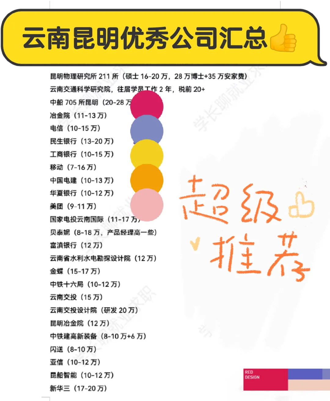 云南昆明优秀公司汇总?