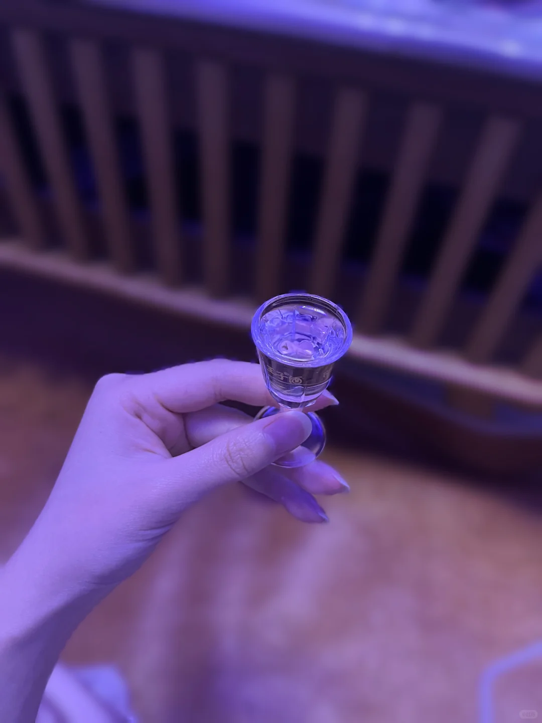 第一次喝就干了半斤白的