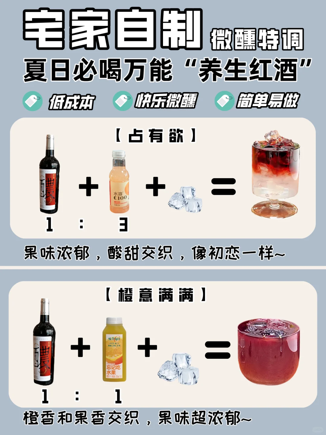 超绝微醺公式?|喝后粘人度100000000%