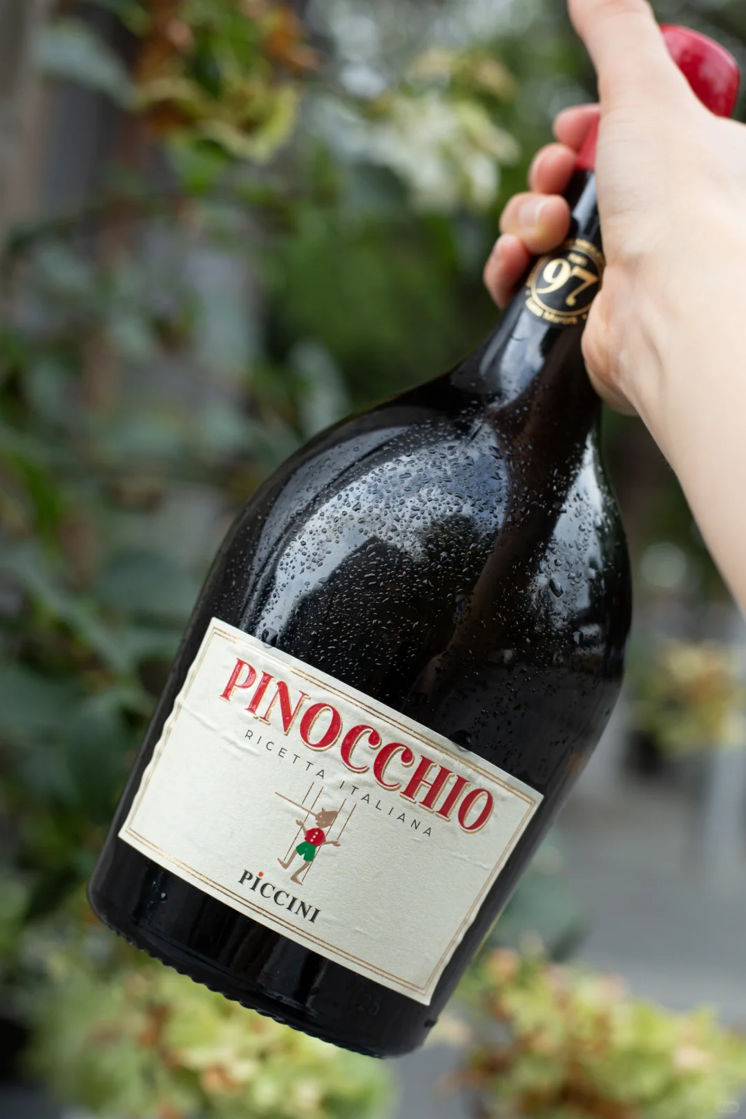 酸涩退退退‼金奖甜莓酒?酒标美哭！！