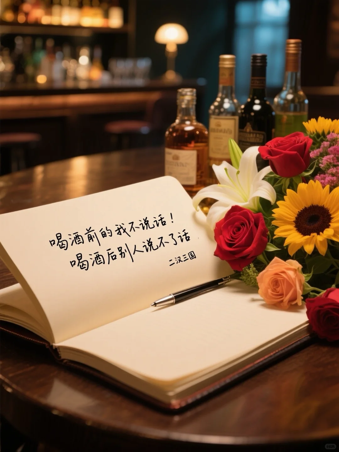 瞬间让人破防 半醉半醒