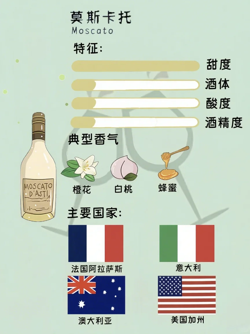 白葡萄酒品种图鉴✨ 一起秒变品鉴达人