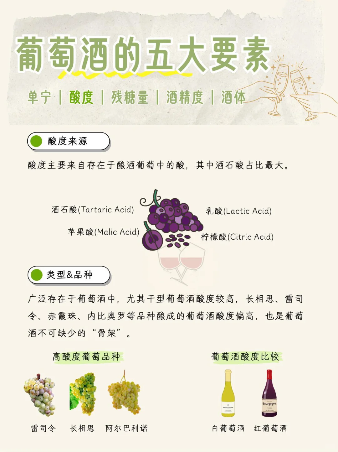 葡萄酒的“骨架”如同葡萄酒的脊梁为酒。