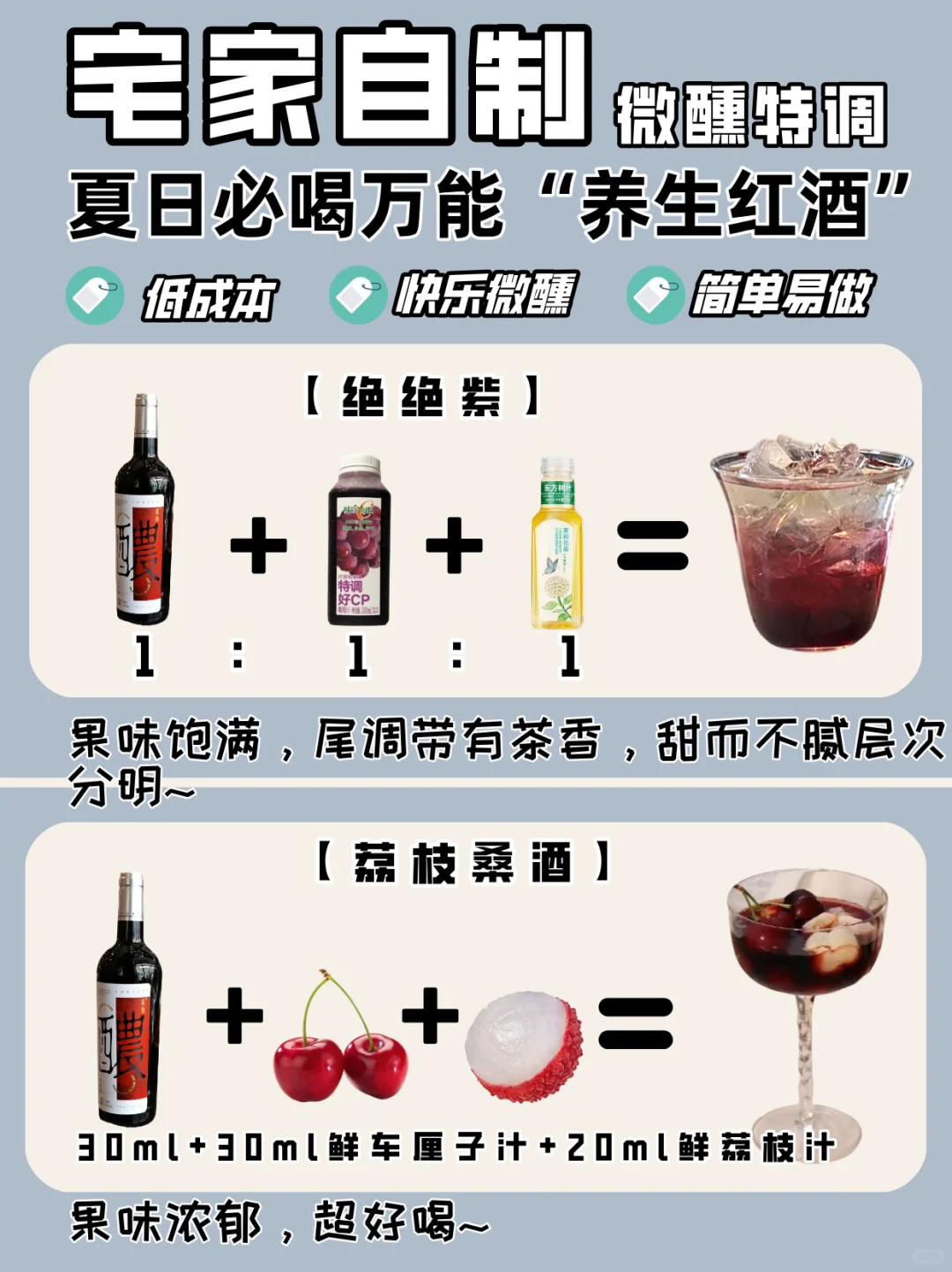 超绝微醺公式?|喝后粘人度100000000%