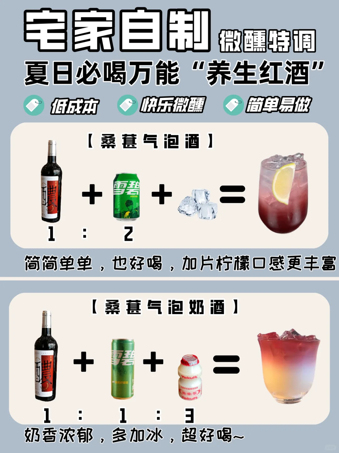超绝微醺公式?|喝后粘人度100000000%