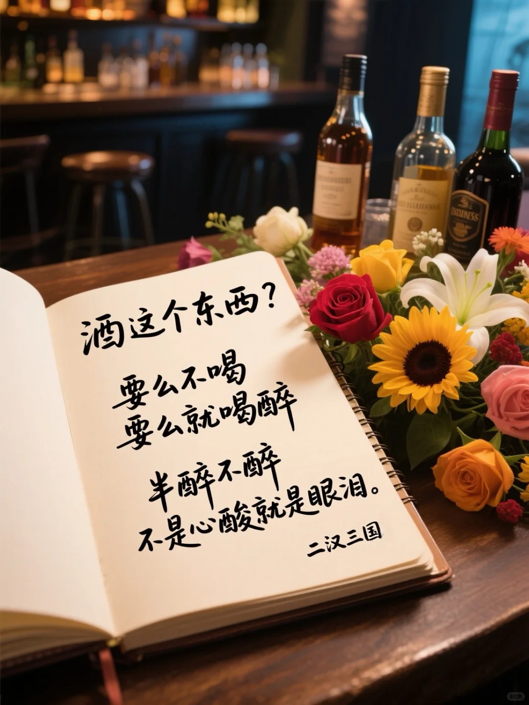 瞬间让人破防 半醉半醒