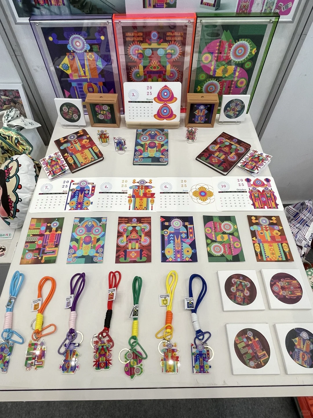 我的展台啦～???