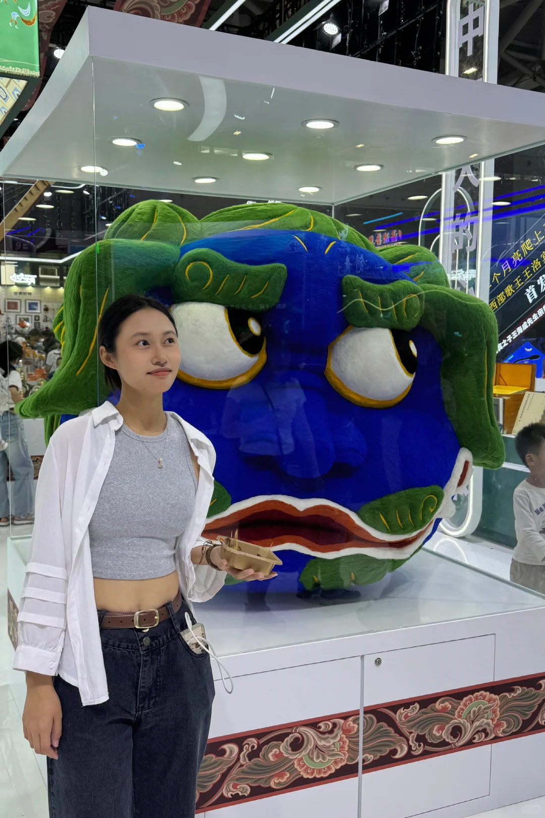 在文博展被坑了100块8包牛肉干