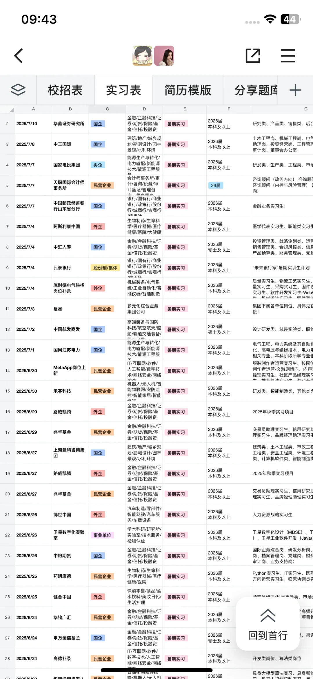 7.11 昨天新开的秋招！