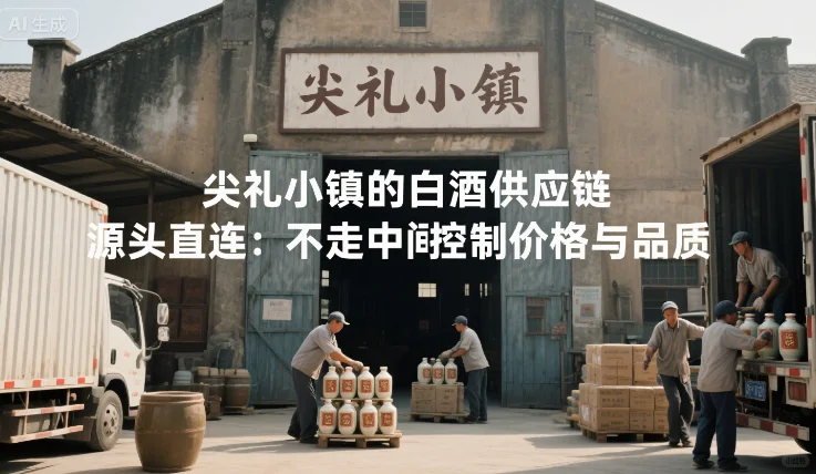 白酒小批量分销首选—尖礼小镇，开启新商机