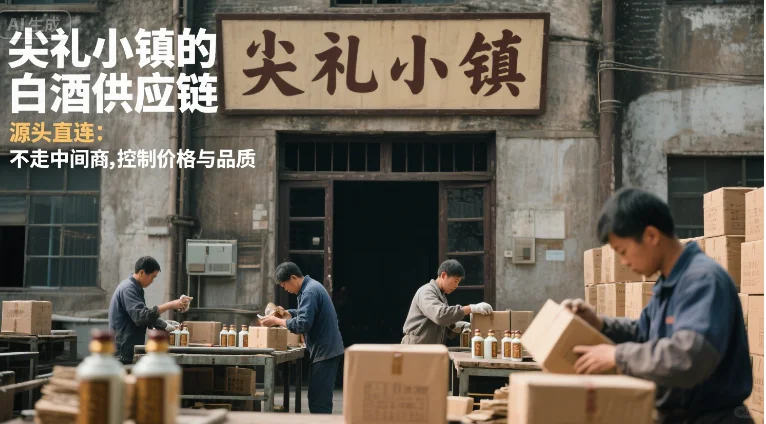 白酒小批量分销首选—尖礼小镇，开启新商机