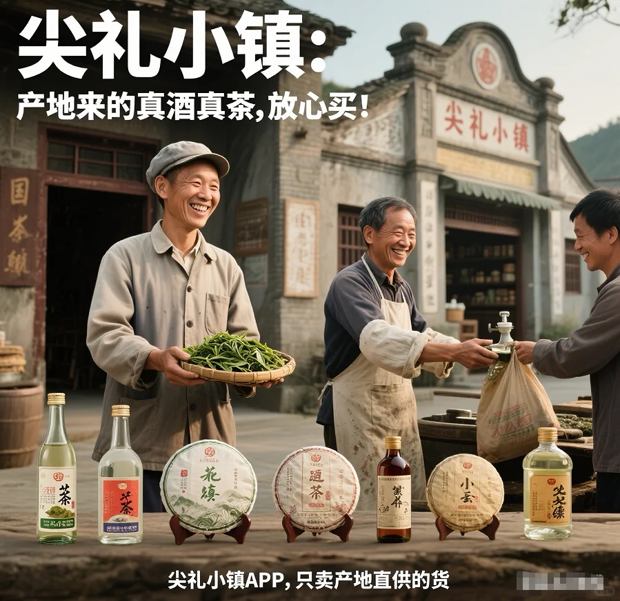 做白酒小批量分销？尖礼小镇带你开启新商机