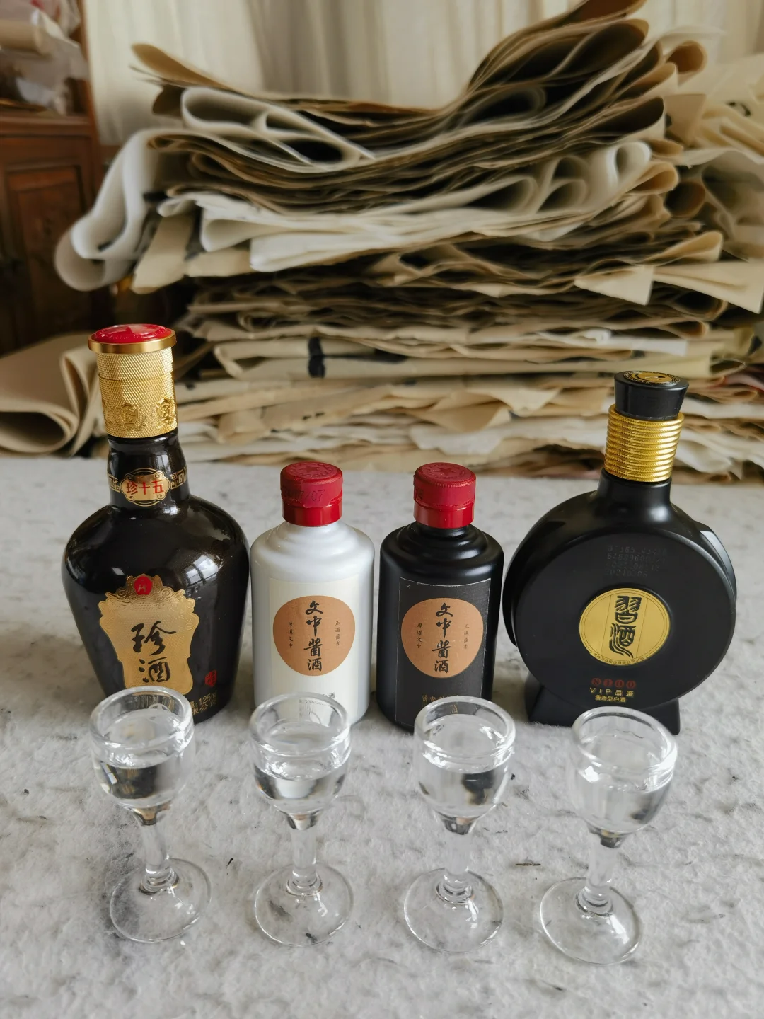 白酒测评 贵州茅台镇文中酒业 小白坛&黑金