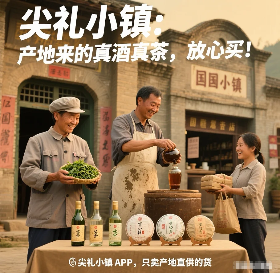 做白酒小批量分销？尖礼小镇带你开启新商机