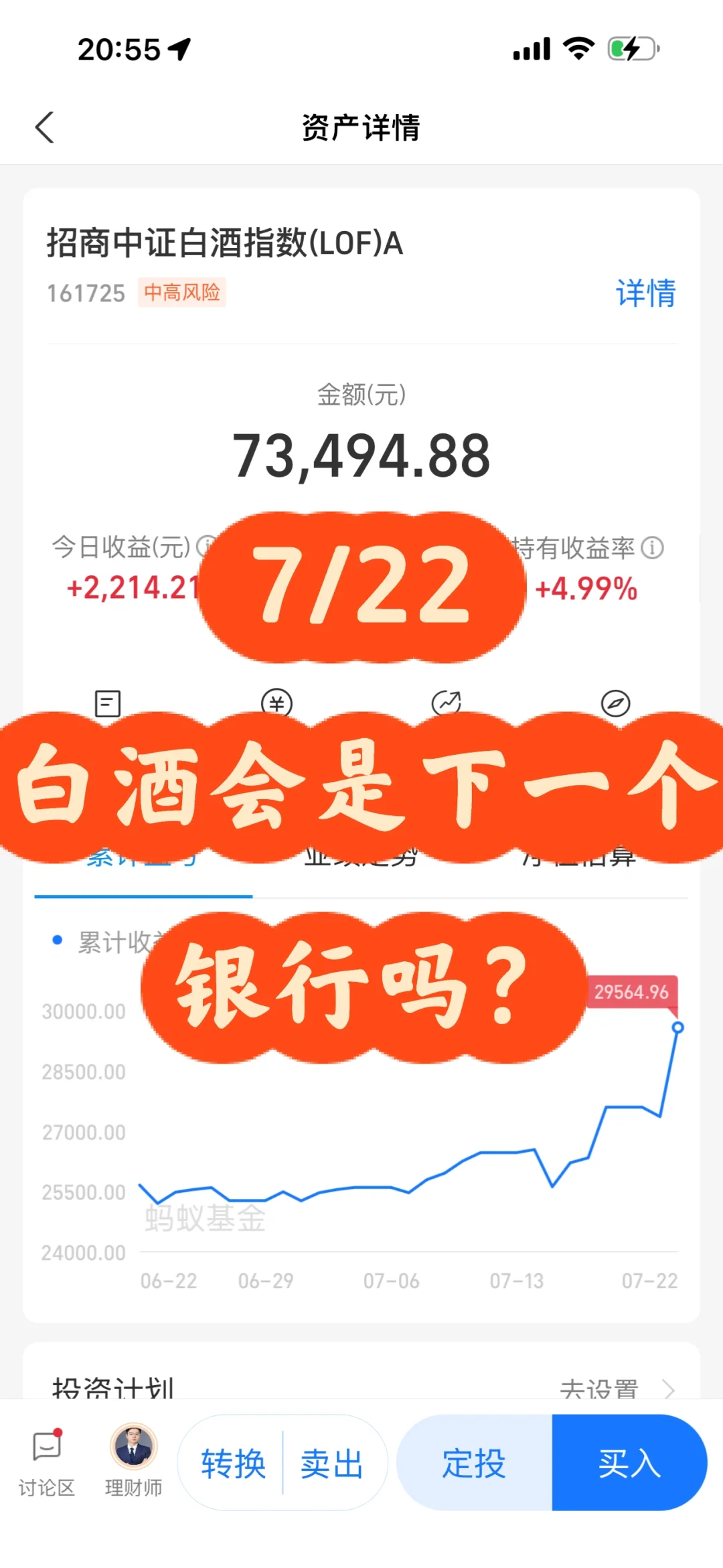 白酒会是下一个银行吗？