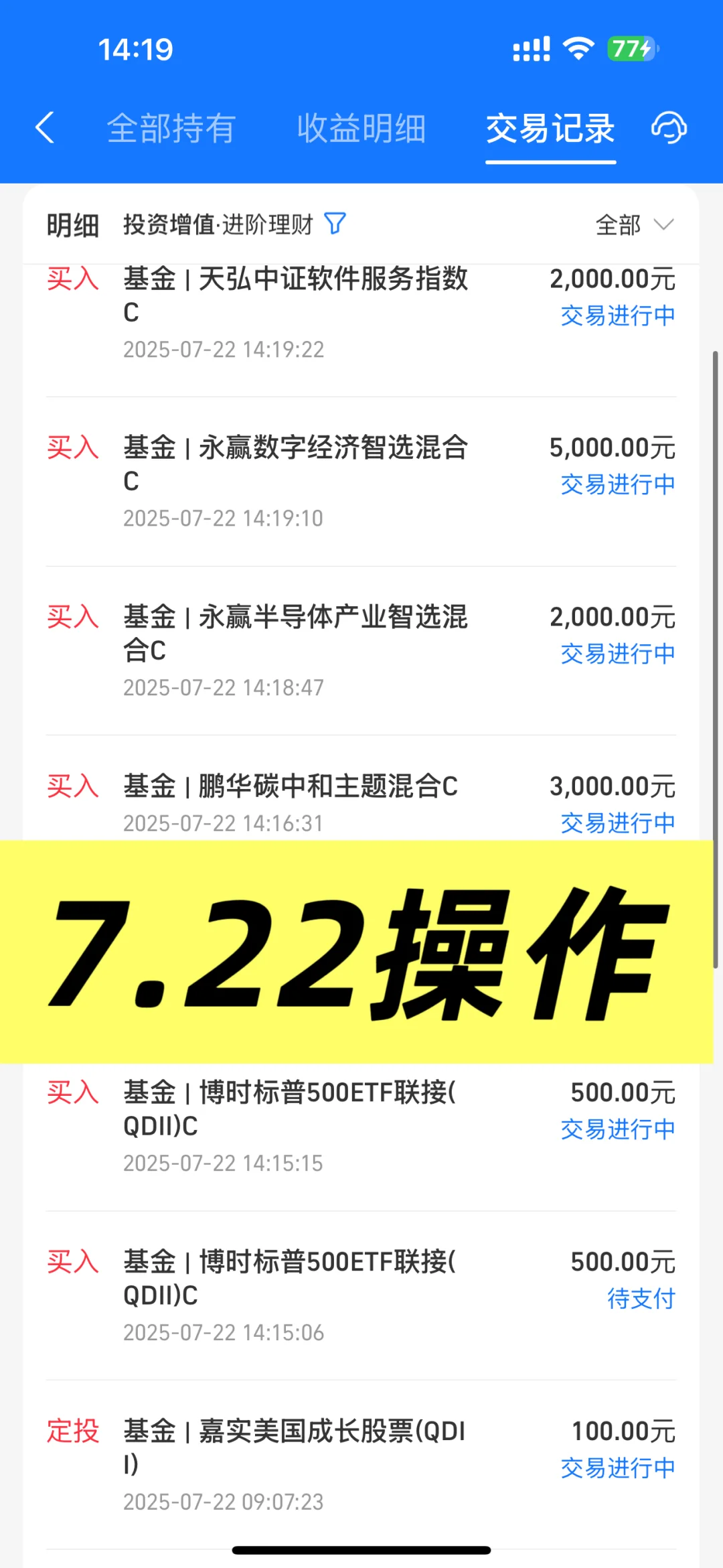 煤炭白酒起飞，科技回调，今天加仓这几只基！