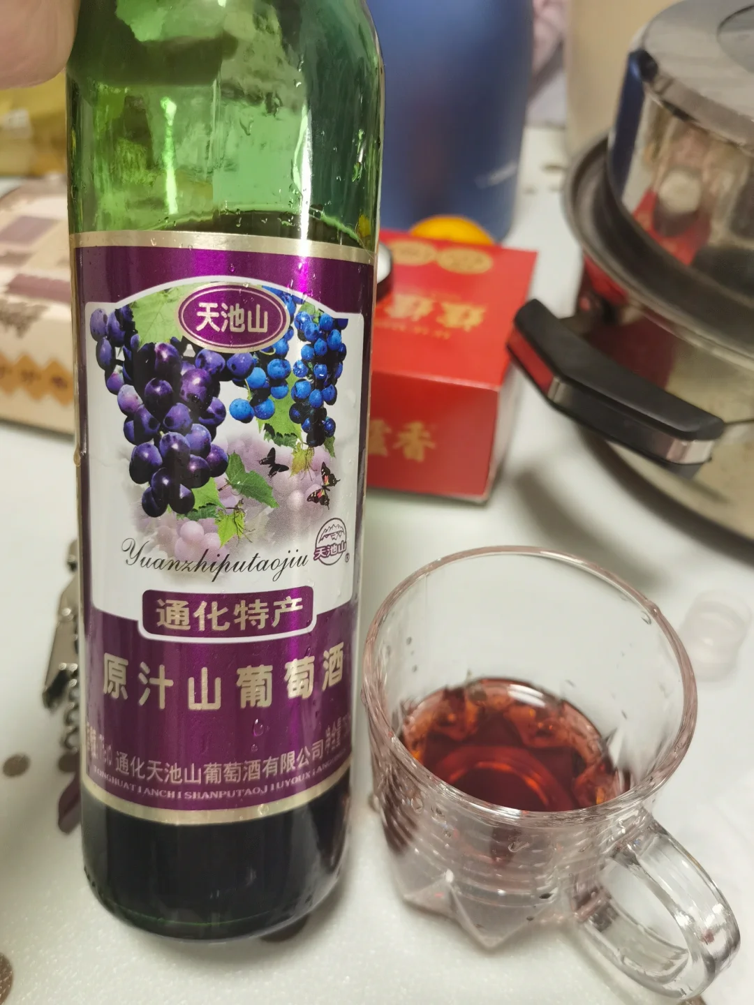 小时候喝过的葡萄汁甜水味的葡萄酒