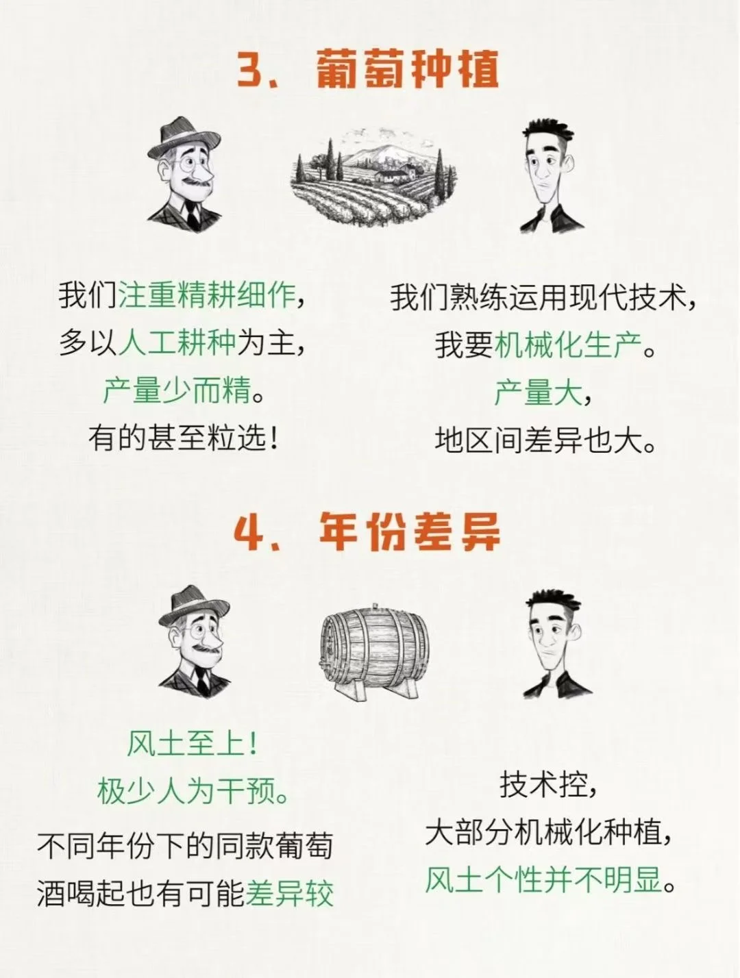 关于葡萄酒新旧世界的说法