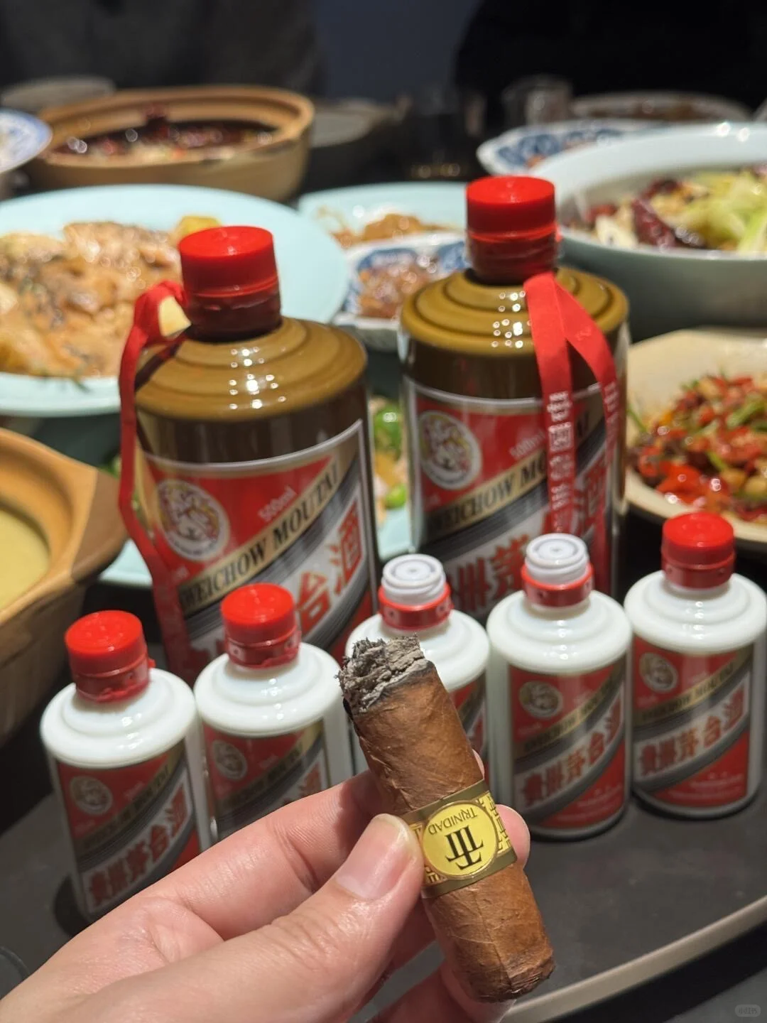 太爽了，来点白酒！?