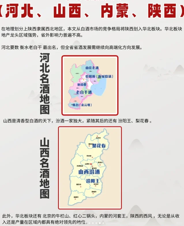 中国酱酒地图，原来这些地方的酱酒最出名？