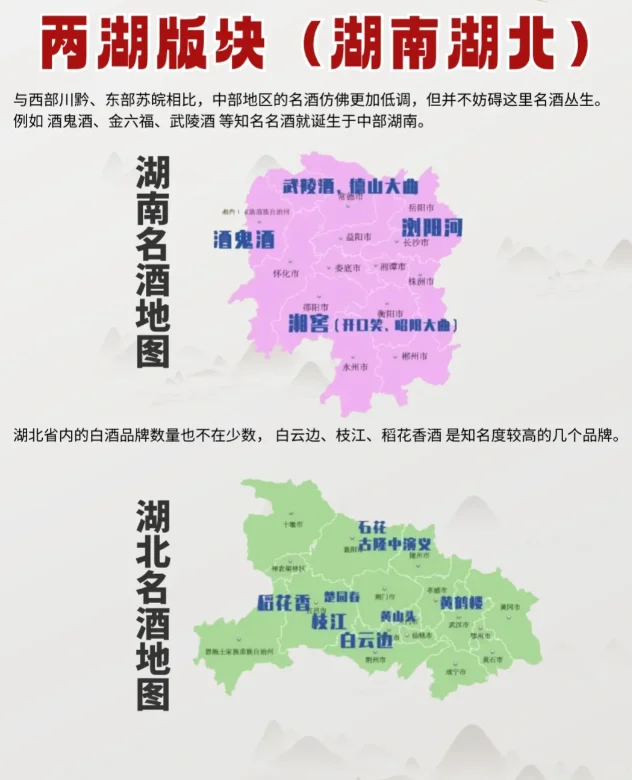 中国酱酒地图，原来这些地方的酱酒最出名？