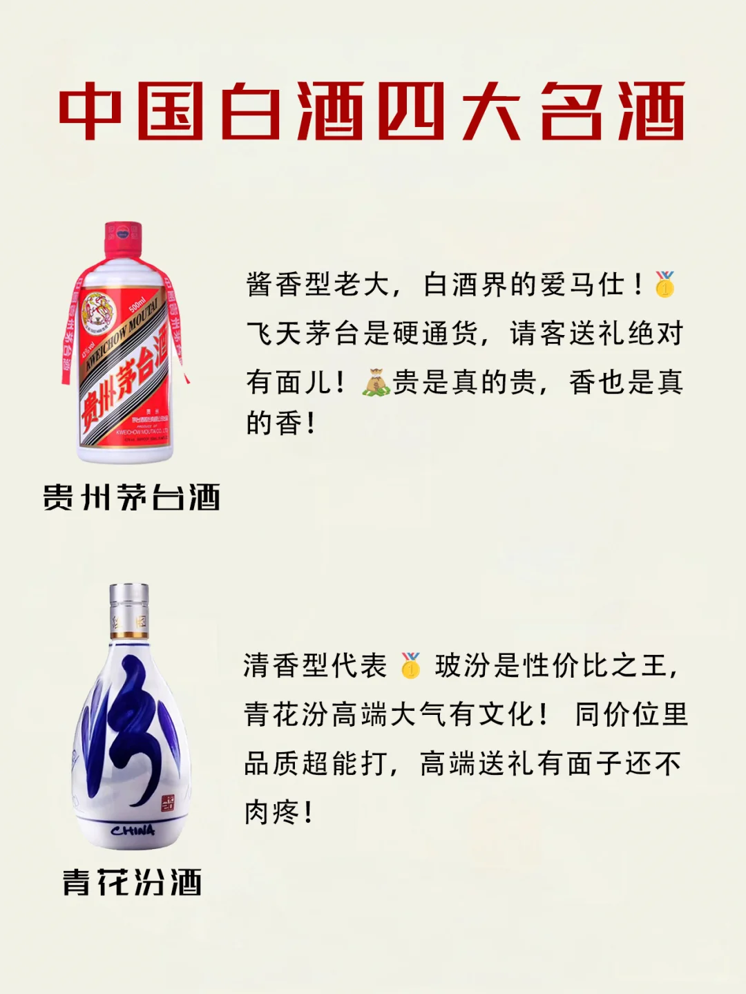 ?中国白酒四大名酒！酒鬼必看｜国货之光