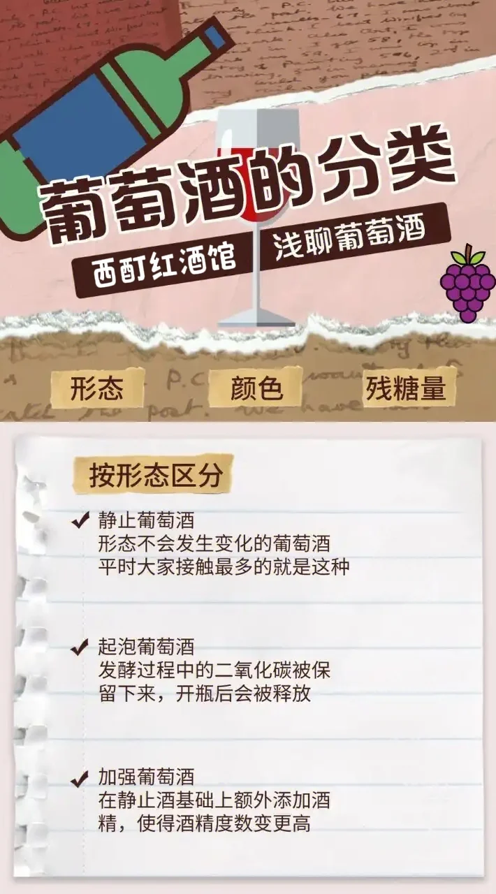 红酒科普知识——当葡萄酒按酿造方式分类
